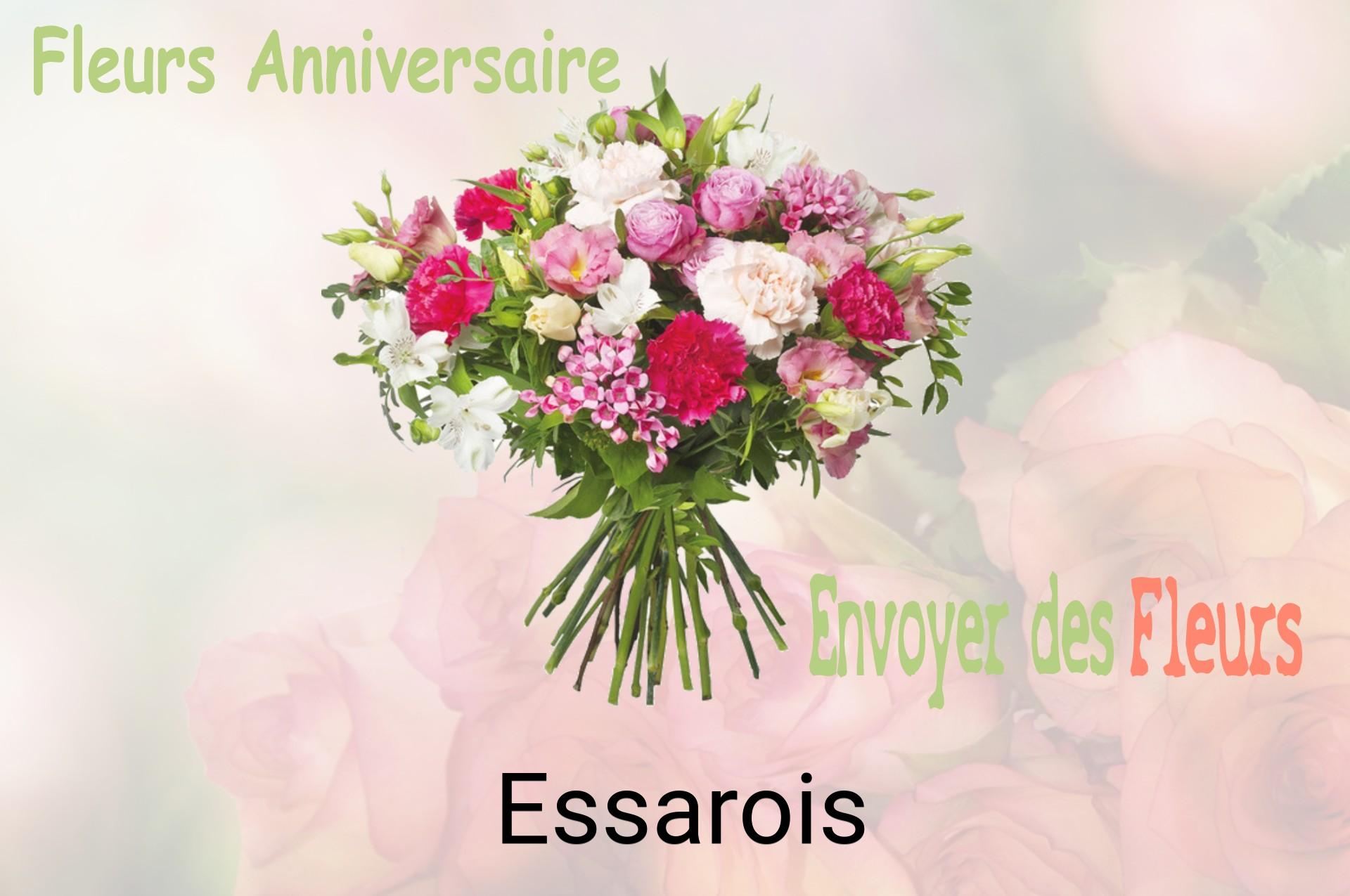 Bouquet de fleurs d’anniversaire livré à Essarois